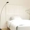 Image de vidaXL Tête de lit murale Blanc 108x3x110 cm Bois massif de pin
