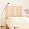 Image de vidaXL Tête de lit murale 127,5x3x110 cm Bois massif de pin