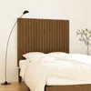 Image de vidaXL Tête de lit murale Marron miel 127,5x3x110cm Bois massif de pin824941