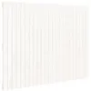 Image de vidaXL TÃªte de lit murale Blanc 146,5x3x110 cm Bois massif de pin