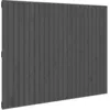 Image de vidaXL TÃªte de lit murale Gris 146,5x3x110 cm Bois massif de pin
