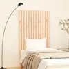 Image de vidaXL Tête de lit murale 82,5x3x110 cm Bois massif de pin