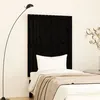 Image de vidaXL Tête de lit murale Noir 82,5x3x110 cm Bois massif de pin824957