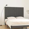 Image de vidaXL Tête de lit murale Gris 166x3x110 cm Bois massif de pin824960