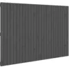 Image de vidaXL TÃªte de lit murale Gris 166x3x110 cm Bois massif de pin