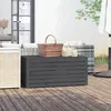 Image de vidaXL Vidaxl Boîte De Jardin Gris 101x50,5x46,5 Cm Bois Massif De Pin