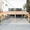 Image de vidaXL Table de jardin 203,5x100x76 cm bois massif de pin823983