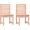 Image de Vidaxl Chaises De Jardin Lot De 2 50x48x91,5 Cm Bois Massif De Douglas