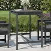 Image de vidaXL Table de jardin gris 121x82,5x110 cm bois massif de pin824090