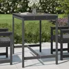 Image de vidaXL Vidaxl Table De Jardin Gris 121x82,5x110 Cm Bois Massif De Pin