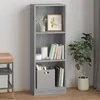 Image de vidaXL Bibliothèque 3 niveaux Sonoma gris 40x24x109 cm819255