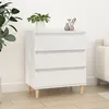 Image de vidaXL Buffet Blanc 60x35x70 cm Bois d'ingénierie823040
