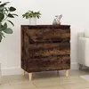 Image de vidaXL Buffet Chêne fumé 60x35x70 cm Bois d'ingénierie823045