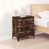 Image de vidaXL Buffet Chêne fumé 60x35x70 cm Bois d'ingénierie823053