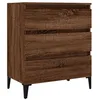 Image de vidaXL Buffet ChÃªne marron 60x35x70 cm Bois d'ingÃ©nierie