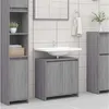Image de vidaXL Armoire de bain Sonoma gris 60x33x61 cm Bois d'ingénierie826358