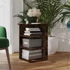 Image de vidaXL Armoire latérale Chêne fumé 35x35x55 cm Bois d'ingénierie826366