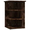 Image de vidaXL Armoire latÃ©rale ChÃªne fumÃ© 35x35x55 cm Bois d'ingÃ©nierie