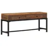 Image de vidaXL Meuble TV 110x30x46 cm bois massif de récupération 351124