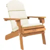 Image de vidaXL Vidaxl Chaise De Jardin Adirondack Avec Coussins Bois Massif D'acacia