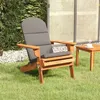Image de vidaXL Chaise de jardin Adirondack avec coussins bois massif d'acacia360032