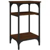 Image de vidaXL Table d'appoint ChÃªne marron 35x30x60 cm Bois d'ingÃ©nierie