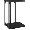Image de vidaXL Vidaxl Table D'appoint Noir 40x30x60 Cm Bois D'ingénierie