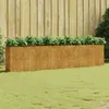 Image de vidaXL Lit surélevé de jardin 360x40x80 cm acier corten824529