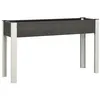 Image de vidaXL Lit surélevé de jardin Gris 120x40x75 cm WPC362566
