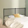 Image de vidaXL Tête de lit métal noir 160 cm350899