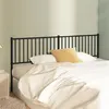 Image de vidaXL Tête de lit métal noir 180 cm