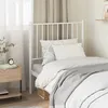Image de vidaXL Tête de lit métal blanc 75 cm350957