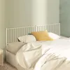 Image de vidaXL Tête de lit métal blanc 200 cm350969