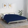 Image de vidaXL Couverture lestée Bleu 200x230 cm 9 kg Tissu