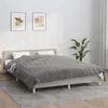 Image de Vidaxl Couverture LestÃ©e Gris 220x230 Cm 15 Kg Tissu