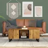 Image de vidaXL Table basse 100x54x40cm bois de manguier solide et d'ingénierie351953