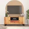 Image de vidaXL Meuble TV 105x33,5x46 cm bois d'acacia solide et d'ingénierie351959