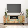 Image de vidaXL Meuble TV 105x33,5x46 cm bois de récupération et d'ingénierie