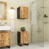 Image de vidaXL Vidaxl Armoire De Salle De Bain 38x33x58 Cm Bois Massif De Manguier