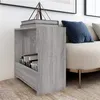 Image de vidaXL Table d'appoint Sonoma gris 50x26x50 cm Bois d'ingénierie