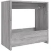Image de vidaXL Table d'appoint Sonoma gris 50x26x50 cm Bois d'ingÃ©nierie