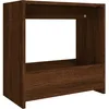 Image de vidaXL Vidaxl Table D'appoint Chêne Marron 50x26x50 Cm Bois D'ingénierie