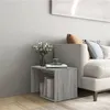 Image de vidaXL Table d'appoint Sonoma gris 59x36x38 cm Bois d'ingénierie