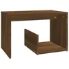 Image de vidaXL Vidaxl Table D'appoint Chêne Marron 59x36x38 Cm Bois D'ingénierie