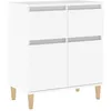 Image de vidaXL Buffet Blanc 60x35x70 cm Bois d'ingÃ©nierie