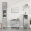 Image de vidaXL Armoire de salle de bain gris bÃ©ton 65x33x60 cm