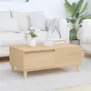 Image de vidaXL Table basse Chêne sonoma 90x50x36,5 cm Bois d'ingénierie
