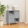 Image de vidaXL Buffet Gris béton 60x35x70 cm Bois d'ingénierie821144
