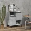 Image de vidaXL Buffet Gris béton 60x35x70 cm Bois d'ingénierie821152