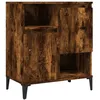 Image de vidaXL Buffet ChÃªne fumÃ© 60x35x70 cm Bois d'ingÃ©nierie